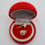 Flower Design Pearl Ring - Image 2