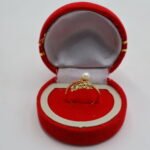 Leaf Design Pearl Ring - Image 3