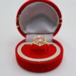 Pink Color Pearl Ring - Image 2