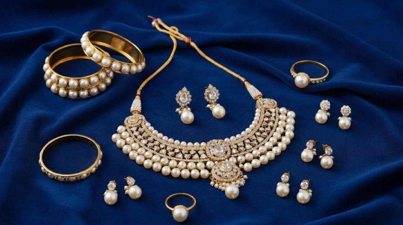 Pearl necklace sets