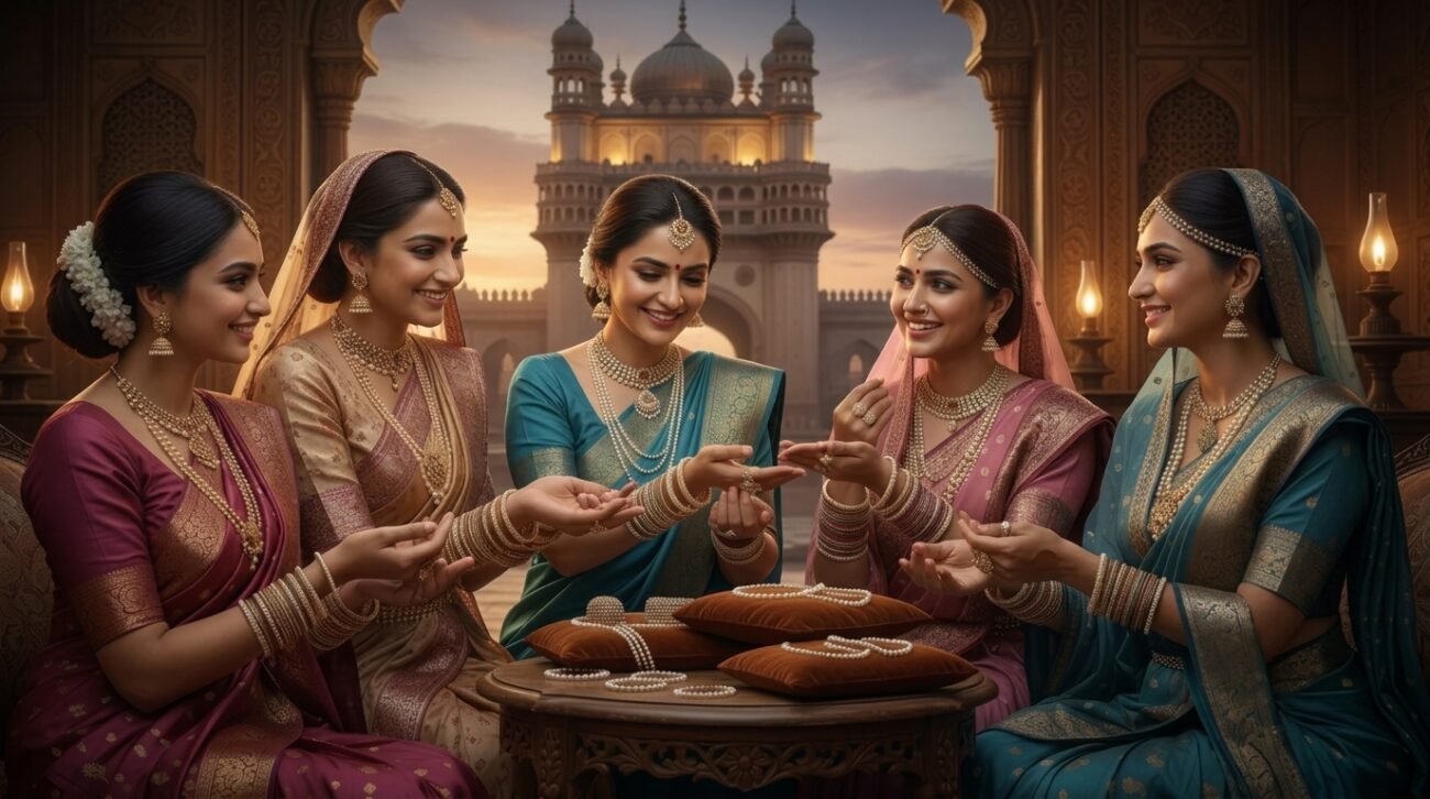 Rice Pearl Bangles for women