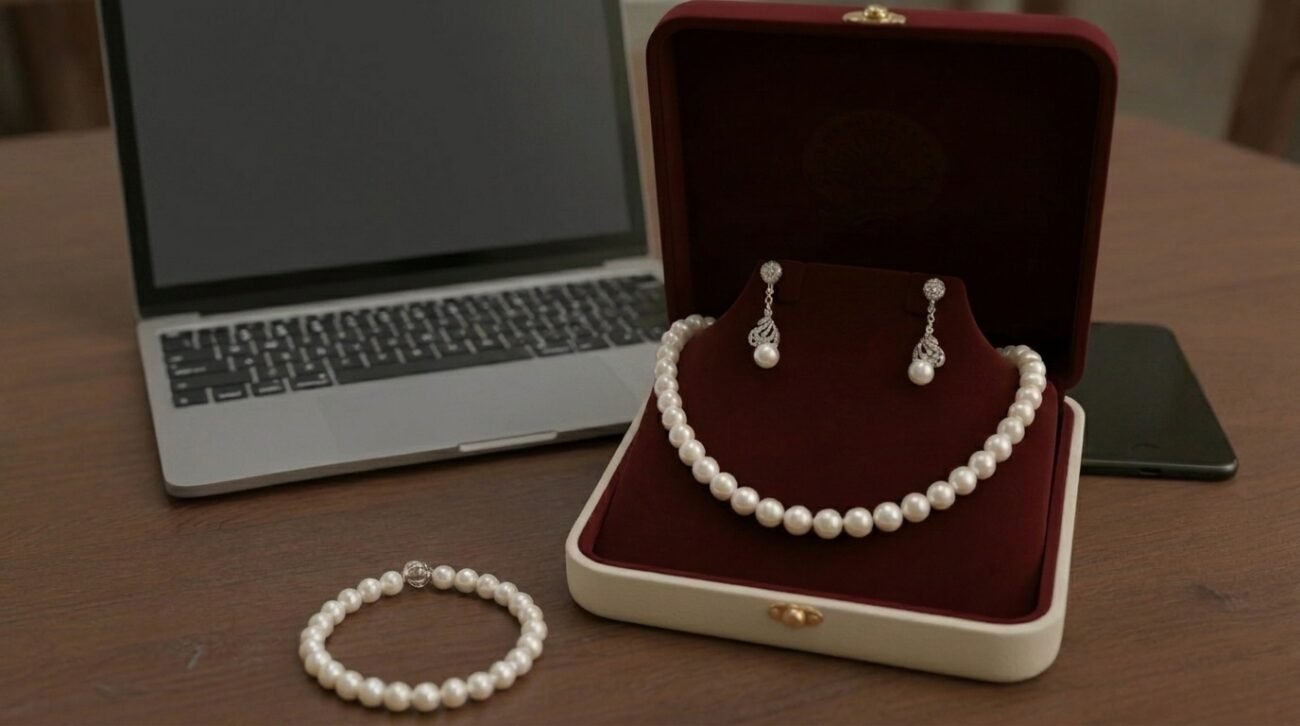 certified pearl jewellery