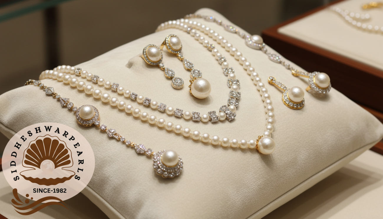 Buy Pearl Jewellery Online in India | Shop Premium Designs