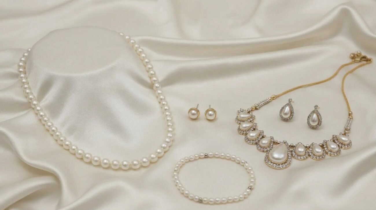 pearl necklace sets women