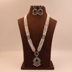 CZ Blue Sapphire Rani Har - Image 2