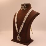 CZ Blue Sapphire Rani Har - Image 3