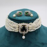 Emerald Pearl Choker - Image 4