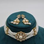 CZ Pearl Choker - Image 4