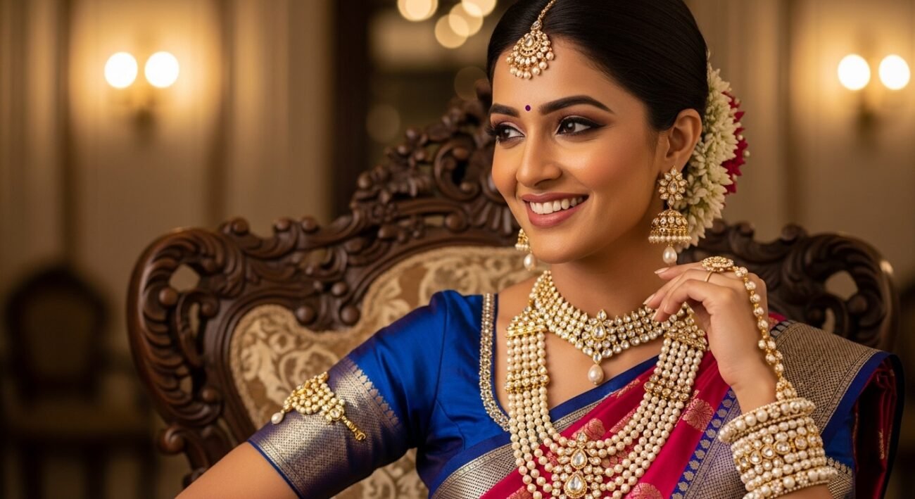 pearl jewellery necklaces sets online