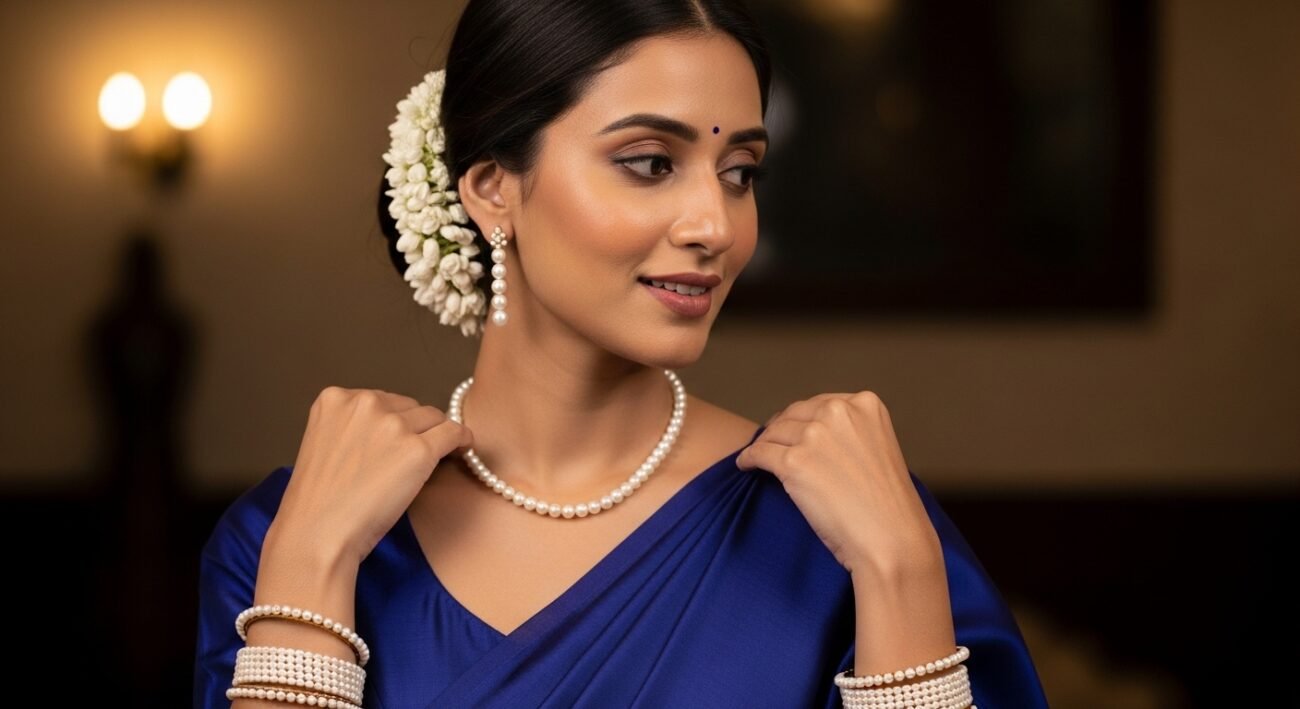 pearl necklace jewellery