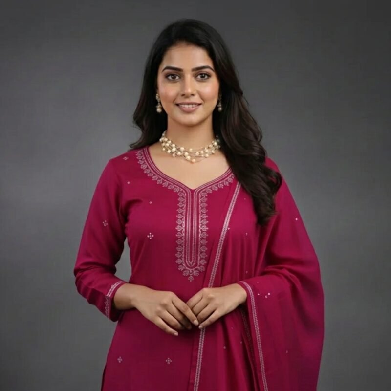 Simple Elegant Pearl Necklace Set by Siddheshwar Pearls