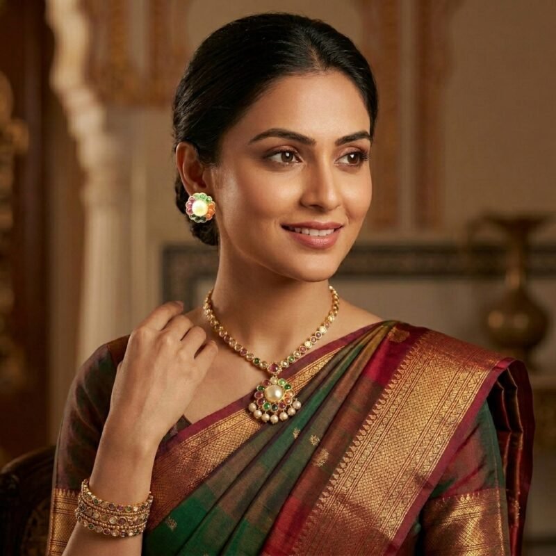 Buy Hyderabadi Pearl Earrings Stud Earrings Online