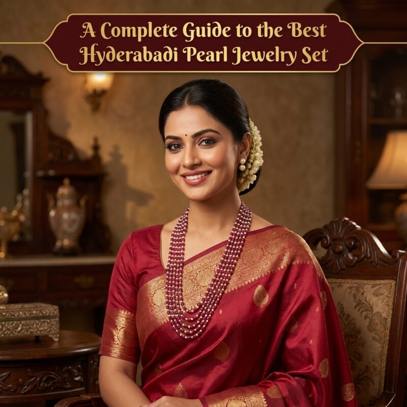 Best Hyderabadi orginal Pearls Jewellery store.