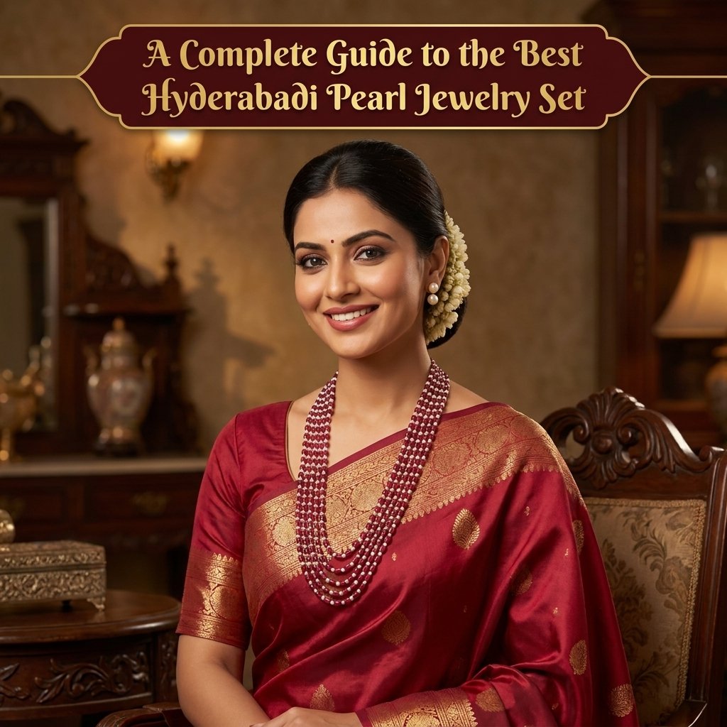 Best Hyderabadi orginal Pearls Jewellery store.