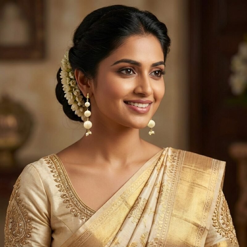 Small Hoop Earrings for Women & Large Hoop Earrings at orginal pearl shop near hyderabad