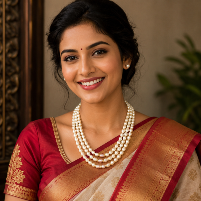 Buy Pearl Original Jewellery Sets Online